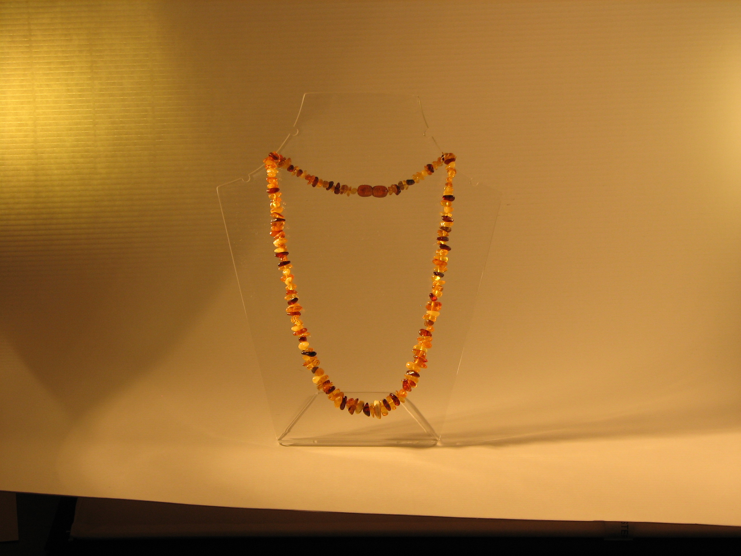 Amber Necklaces Chips style Multicolor